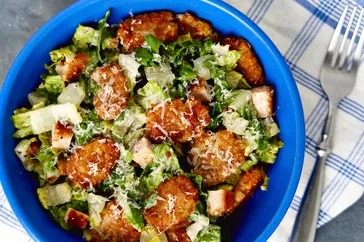 Crispy Tater Caesar Salad