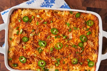Chile Queso Funeral Potatoes
