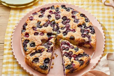 Blueberry-Lemon Breakfast Cake