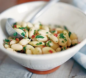 Easy Italian bean salad